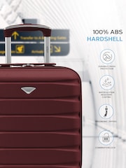 Flight Knight 45x36x20cm EasyJet Underseat 4 Wheel ABS Hard Case Cabin Carry On Hand Luggage - Image 4 of 7