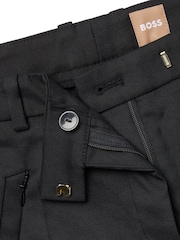 BOSS Black Anaita Cropped Slim Fit Trousers - Image 6 of 6