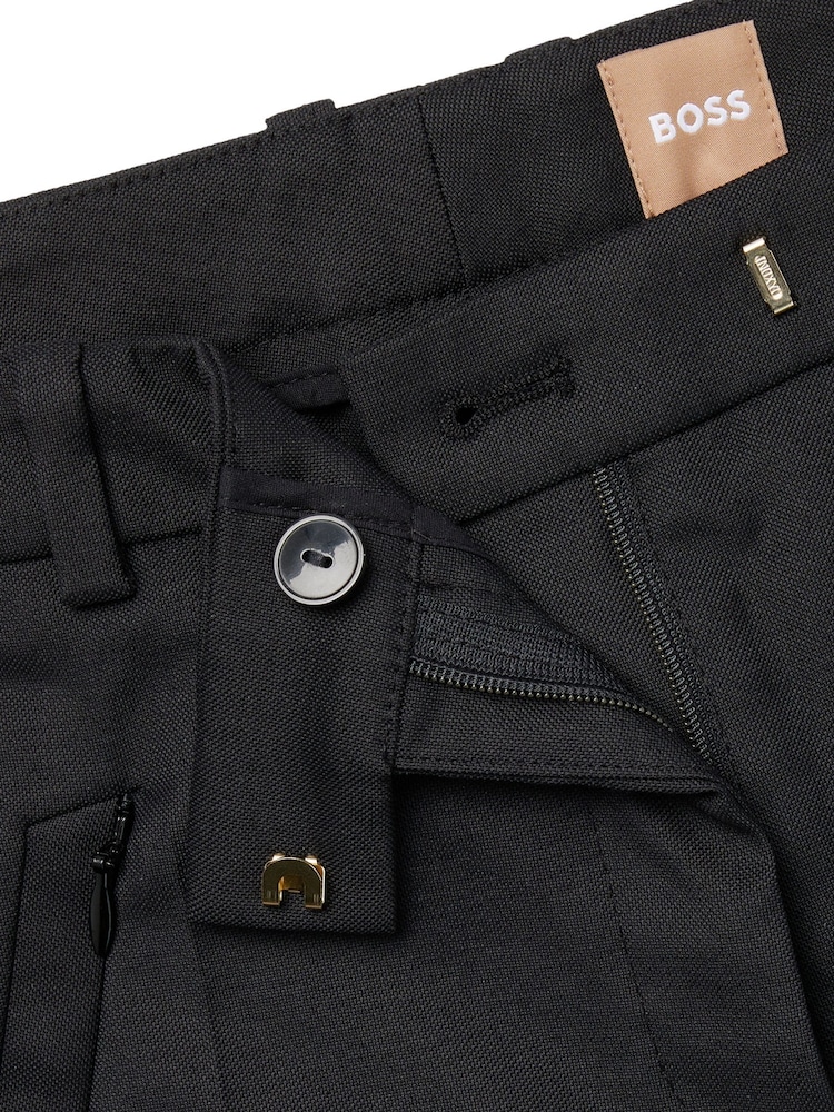 BOSS Black Anaita Cropped Slim Fit Trousers - Image 6 of 6