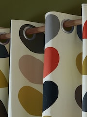 Orla Kiely Multi Stem Eyelet Curtains - Image 2 of 4