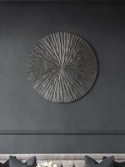 Libra Interiors Black Pelham Wall Disc - Image 1 of 3