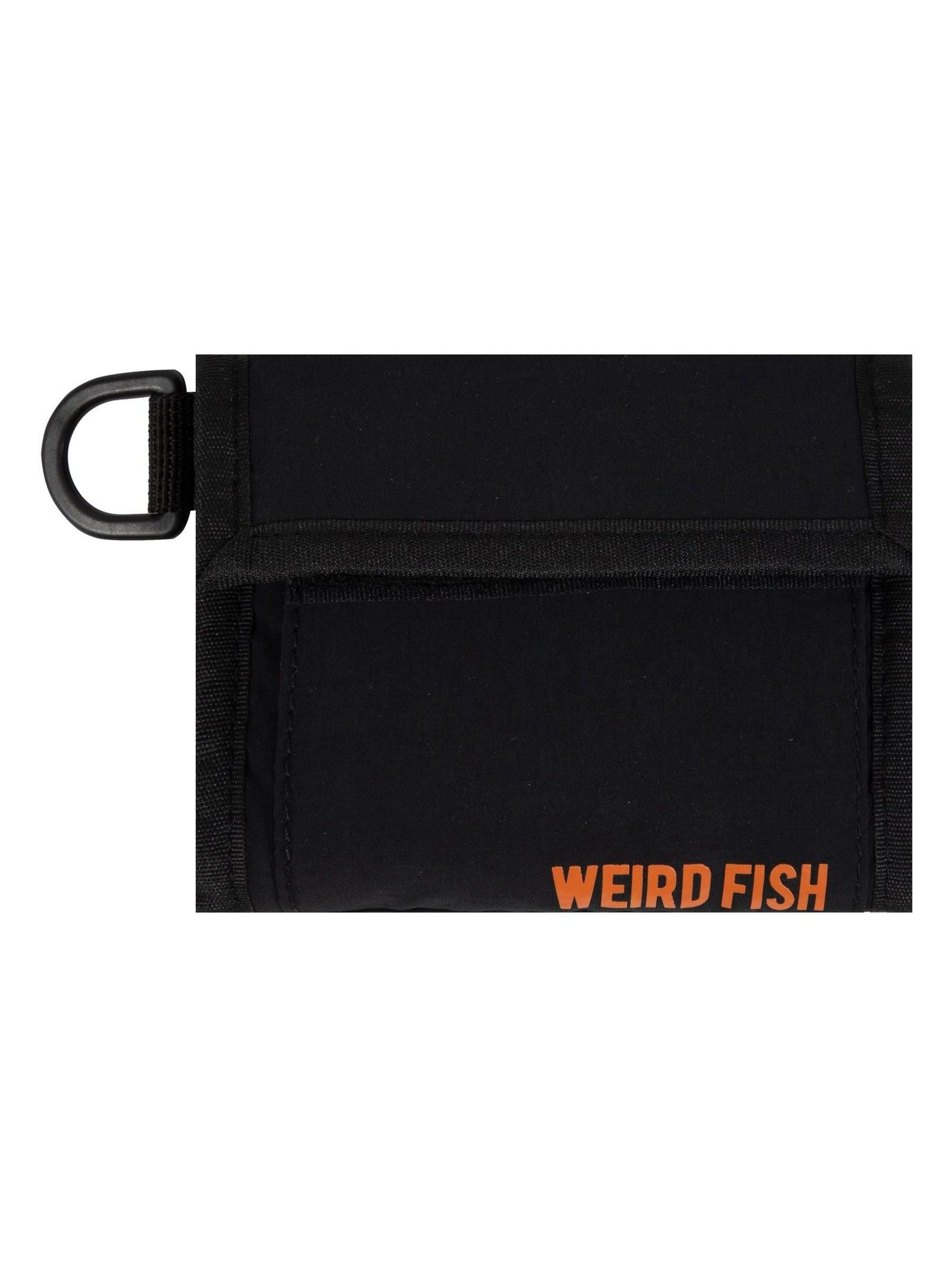 Weird Fish Men's Black Calden Ripper Wallet In - Image 2