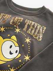 Charcoal Grey Disney Wish Crew Sweatshirt Top (3-16yrs) - Image 7 of 7