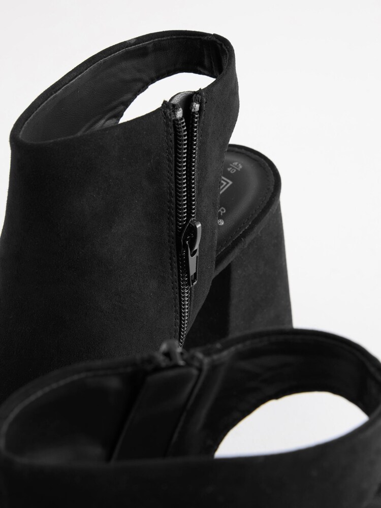 Black Forever Comfort® Flare Platform Shoe Boots - Image 8 of 8 Black Forever Comfort® Flare Platform Shoe Boots - Image 8 of 8
