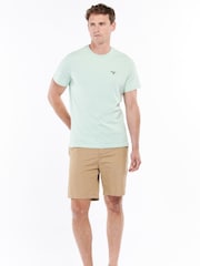 Barbour® Dusty Mint Green Mens Sports T-Shirt - Image 1 of 5