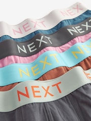 Pink/Blue/Orange 4 pack Signature Comfort Hipsters - Image 7 of 7