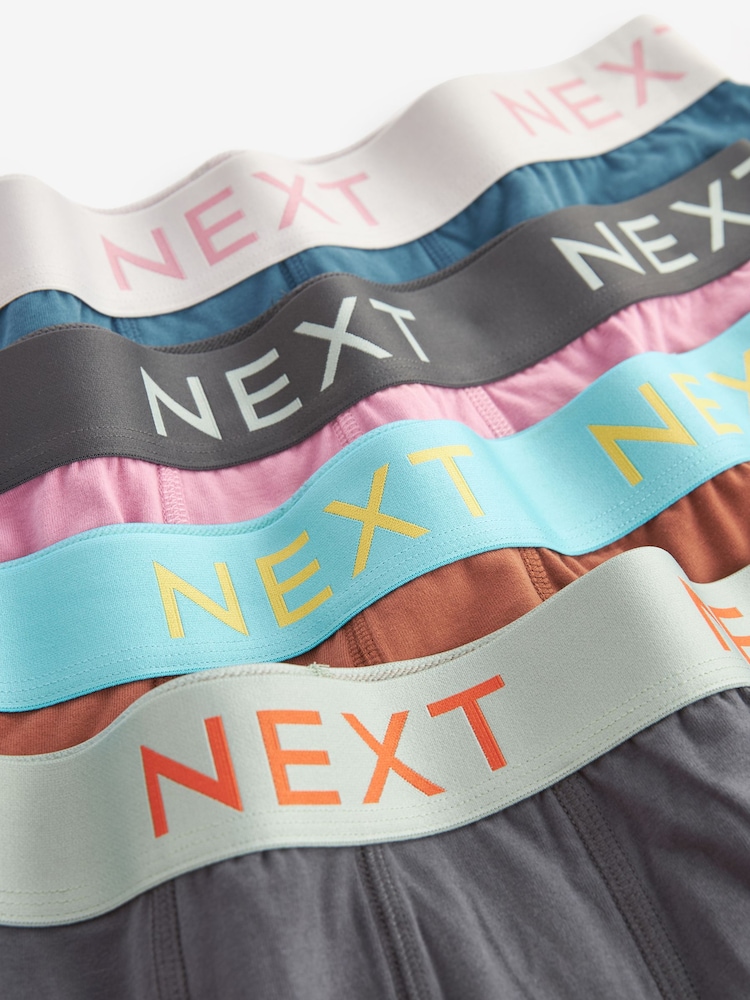 Pink/Blue/Orange 4 pack Signature Comfort Hipsters - Image 7 of 7