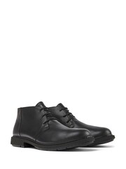 Camper Mens Neuman Leather Ankle Black Boots - Image 2 of 5