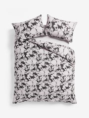 French Connection Charcoal Grey Nakuru Washed 100% Cotton Duvet Cover and Pillowcase Set - Image 3 of 3