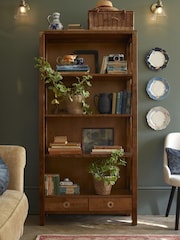 Laura Ashley Honey Gold Balmoral 2 Drawer Single Bookcase - Image 1 of 3