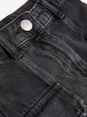 Charcoal Grey 100% Cotton Cargo Skirt (3-16yrs) - Image 5 of 5