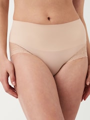 ® SPANX model hipster undie-tectable Dantelă Șosete scurte SPANX Light Control - Image 1 of 4
