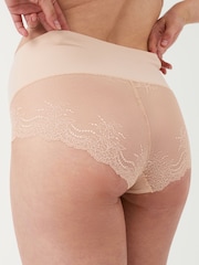 ® SPANX model hipster undie-tectable Dantelă Șosete scurte SPANX Light Control - Image 2 of 4