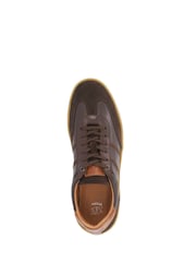 Dune London Brown Theos Trainers - Image 4 of 5