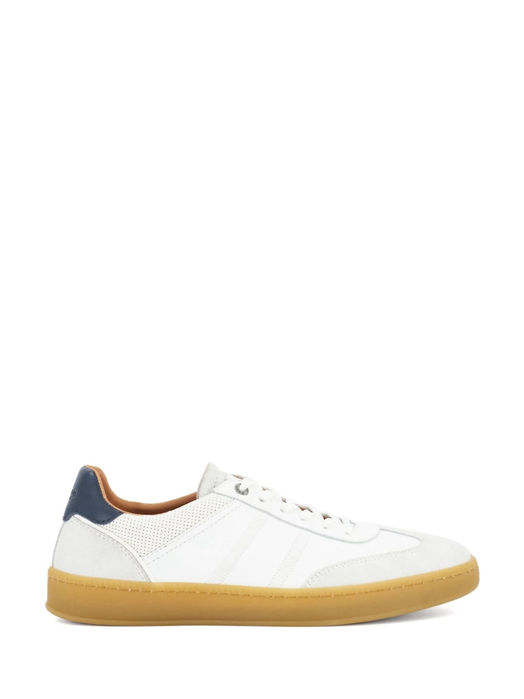 Dune London White Theos Trainers - Image 1 of 5 Dune London White Theos Trainers - Image 1 of 5