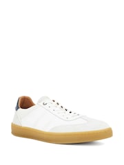Dune London White Theos Trainers - Image 2 of 5