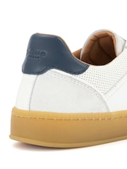 Dune London White Theos Trainers - Image 5 of 5