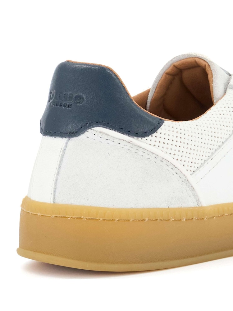 Dune London White Theos Trainers - Image 5 of 5 Dune London White Theos Trainers - Image 5 of 5