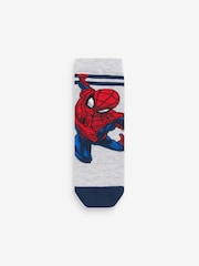 Spiderman License Character Cotton Rich Socks 5 Pack - Image 2 of 6