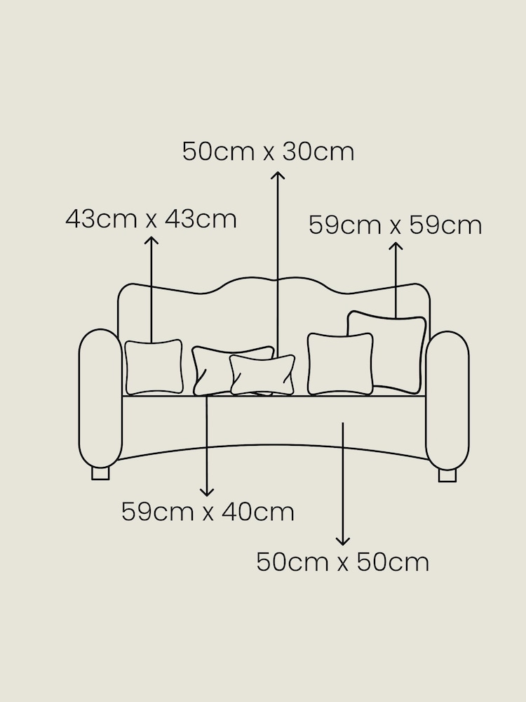Fusion Grey Lennox Cushion - Image 2 of 2