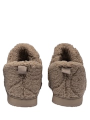 Dunlop Natural Fur Bootee Slippers - Image 3 of 4