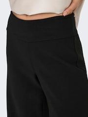 ONLY High Waist Wide Leg Trousers in Super Stretch - 6суретінің 4 суреті