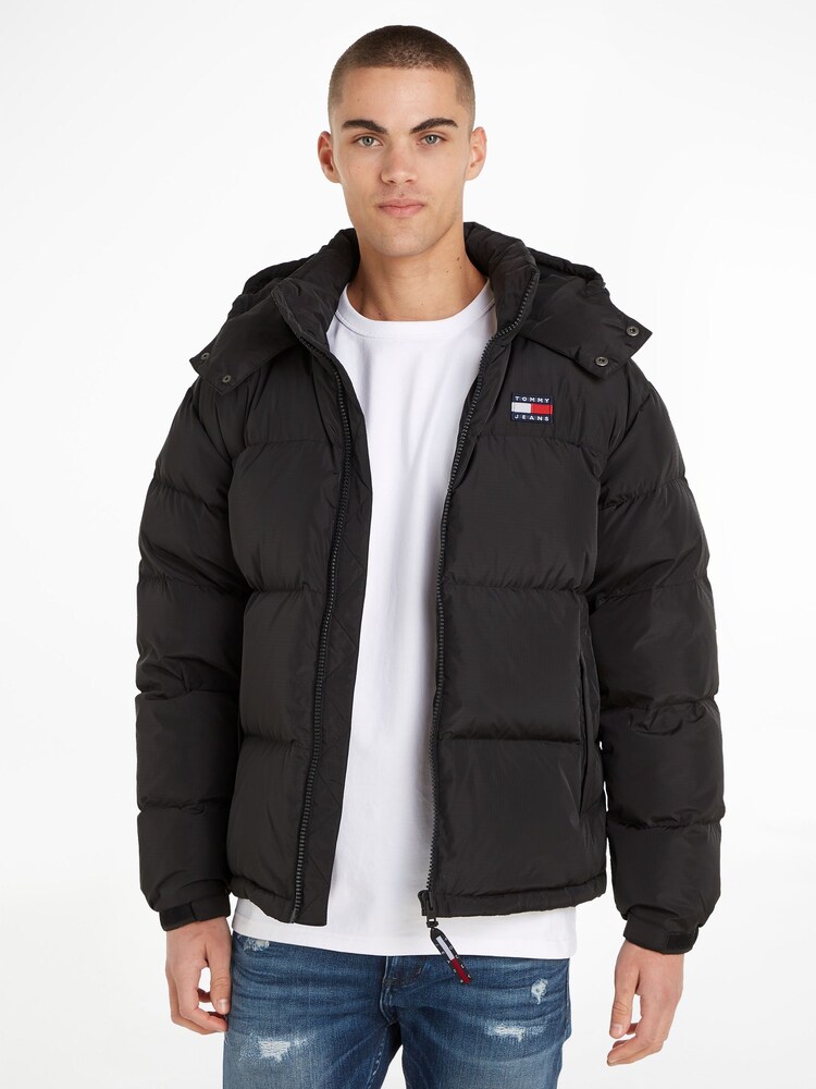 Tommy Jeans Alaska Black Parka - Image 1 of 6