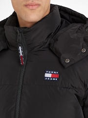 Tommy Jeans Alaska Black Parka - Image 3 of 6