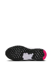 Nike Black/Pink Youth Revolution 7 Trainers - Image 12 of 14
