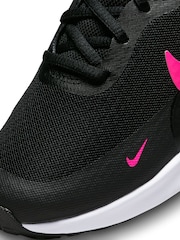 Nike Black/Pink Youth Revolution 7 Trainers - Image 13 of 14