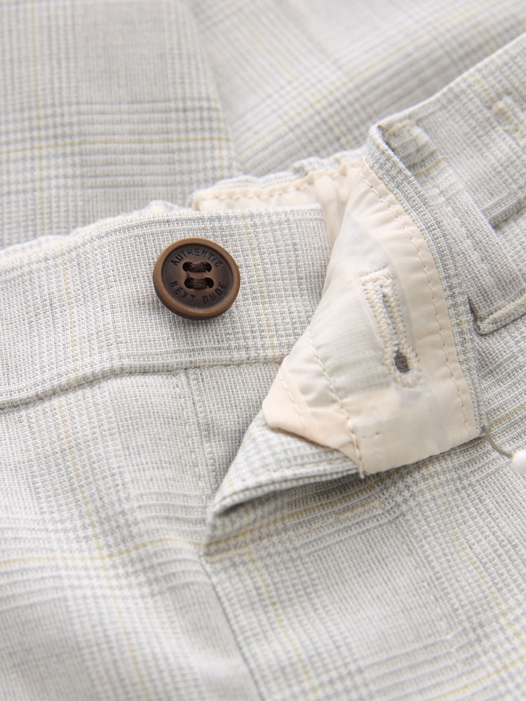 Neutral Check Formal Trousers (3mths-7yrs) - Image 6 of 6