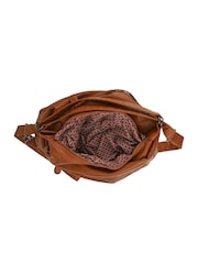 Pavers Tan Brown Convertible Shoulder Bag Backpack - Image 3 of 3