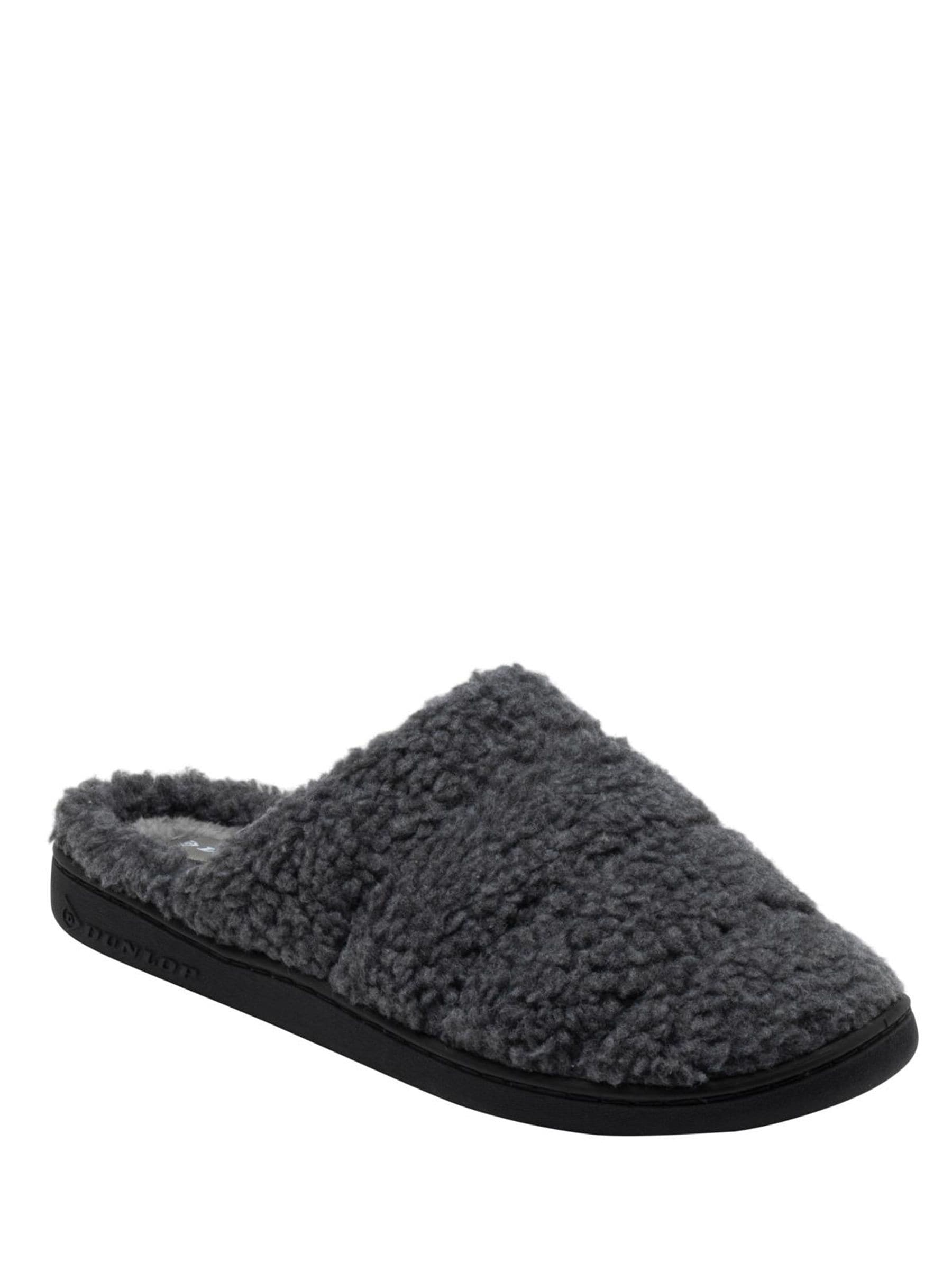 Dunlop Men's Charcoal Finn Mule Slippers - Image 3