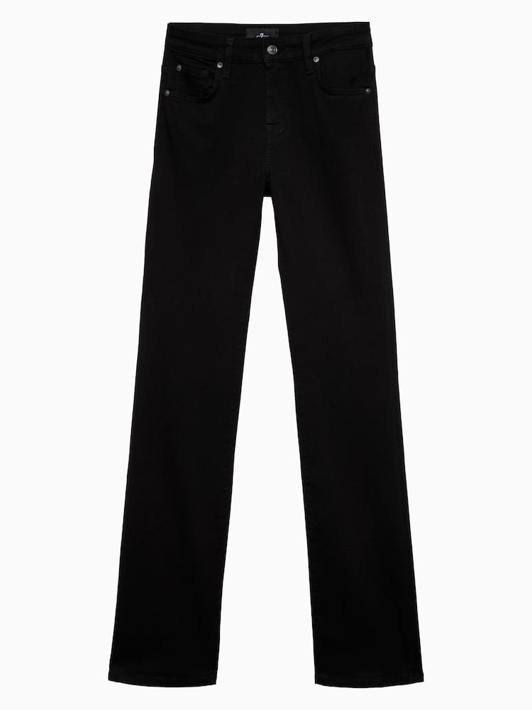 7 For All Mankind Black Calie Nightloom Straight Jeans - Image 6 of 6 7 For All Mankind Black Calie Nightloom Straight Jeans - Image 6 of 6
