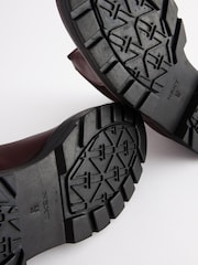 Burgunderrot - Forever Comfort® Chelsea-Stiefel aus Leder mit dicker Sohle - Bild 10 von 10