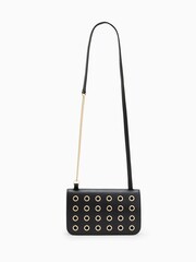 AllSaints Black Ludivine Eye Cross-Body Bag - Image 2 of 7