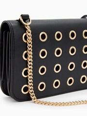AllSaints Black Ludivine Eye Cross-Body Bag - Image 5 of 7
