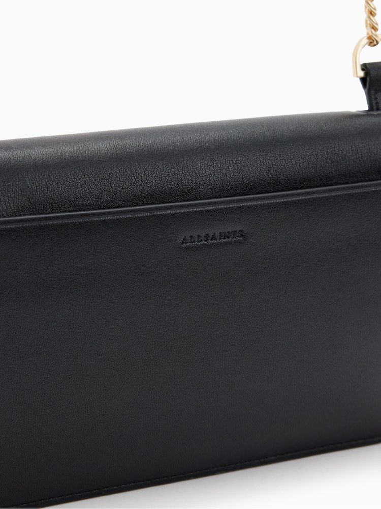 AllSaints Black Ludivine Eye Cross-Body Bag - Image 7 of 7