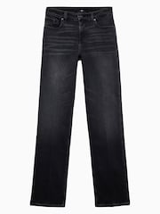 7 For All Mankind Blue Bonnie Solarstorm Curvilinear Jeans - Image 6 of 6