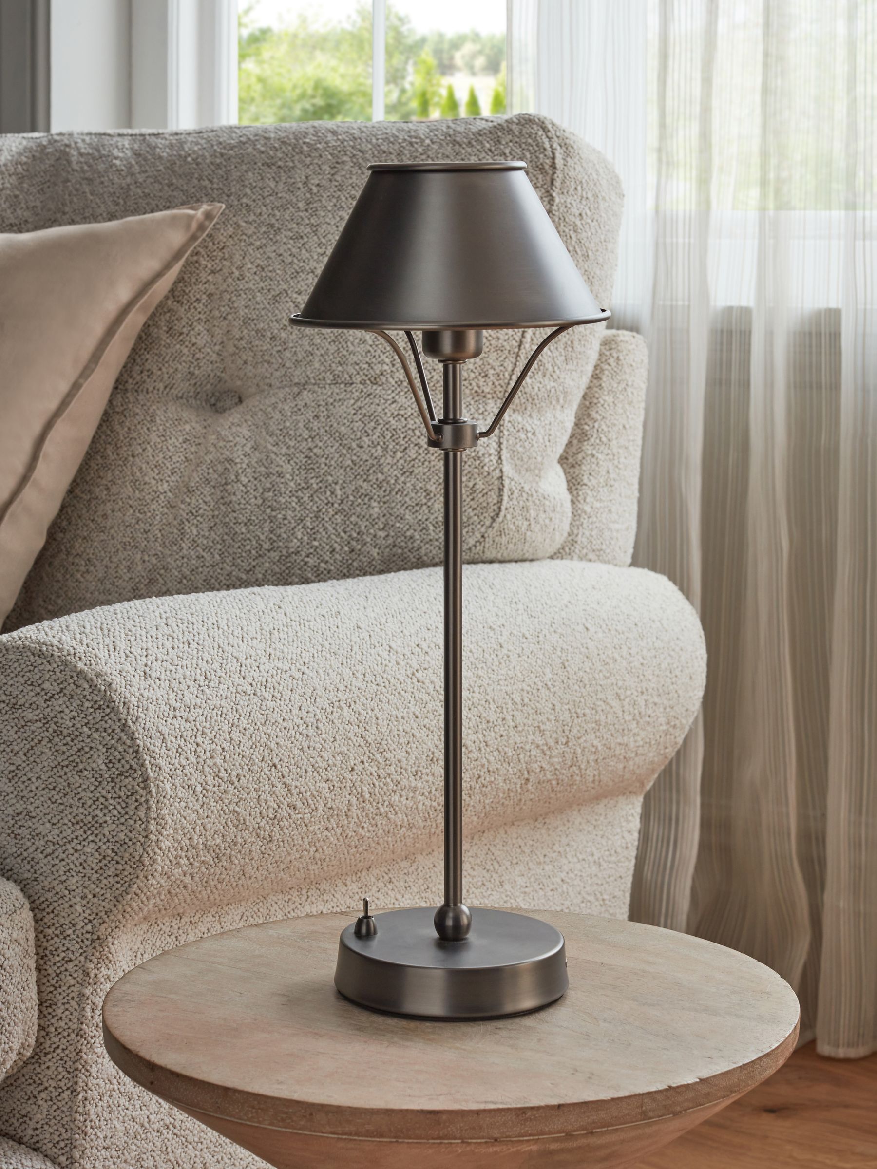 Grey table lamp next top