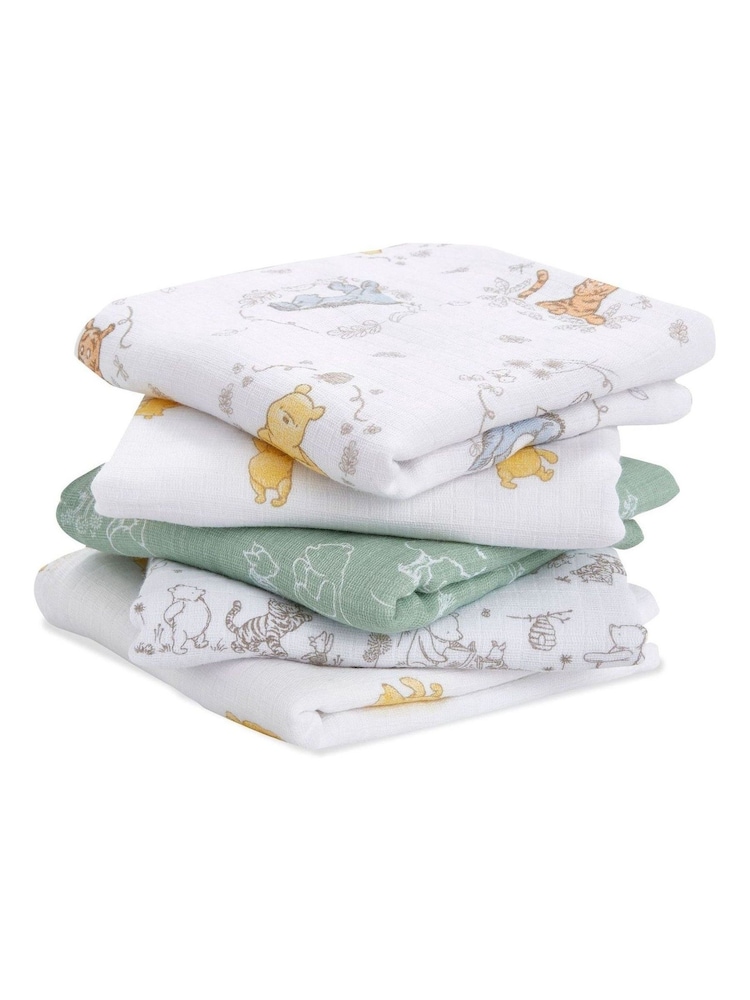 aden + anais Essentials Cotton Muslin Squares 5 Pack - Image 1 of 1