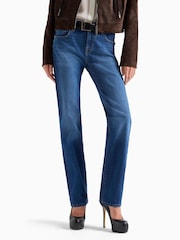 7 For All Mankind Blue The Slim Halo Jeans - Image 1 of 5