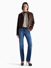 7 For All Mankind Blue The Slim Halo Jeans - Image 2 of 5