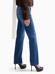 7 For All Mankind Blue The Slim Halo Jeans - Image 4 of 5