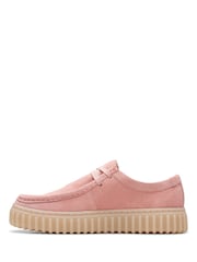 Clarks Pink Suede Tor Hill Lo K. Shoes - Image 2 of 7