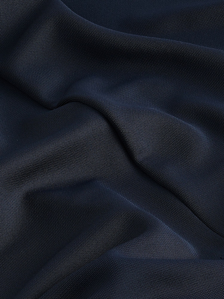 Marineblau/blau - Brautjungfern-Maxikleid mit Carré-Ausschnitt - Bild 7 von 7