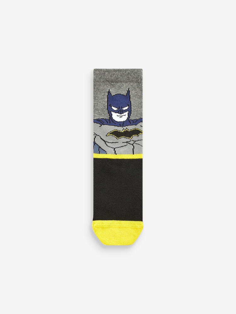 Batman - Socken mit hohem Baumwollanteil und lizenziertem Character, 5er-Pack - Bild 6 von 6 Batman - Socken mit hohem Baumwollanteil und lizenziertem Character, 5er-Pack - Bild 6 von 6