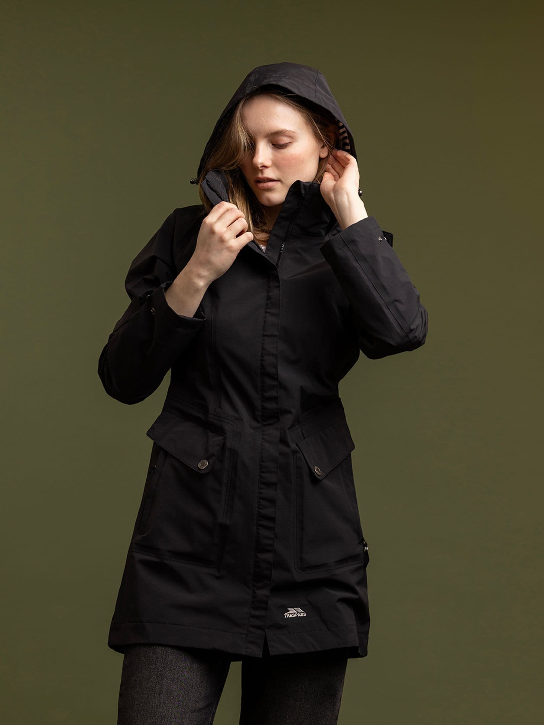 Trespass womens rainy day jacket shop