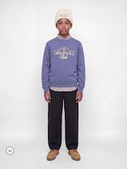 Чорний - JACK & JONES JUNIOR Barrel Fit Chino Joggers - Image 2 of 5