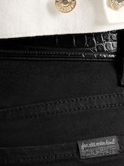 7 For All Mankind Black The Leggy Bootcut 33" Noir Jeans - Image 5 of 6